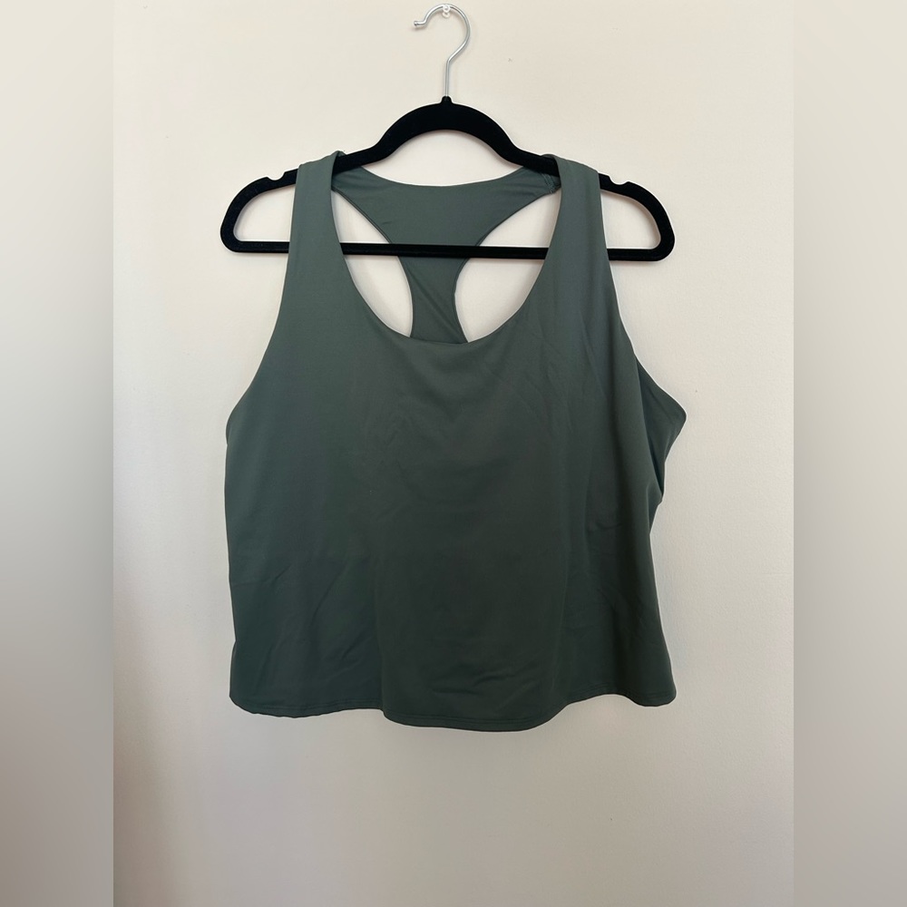 Old Navy PowerSoft Cropped Racerback Tank